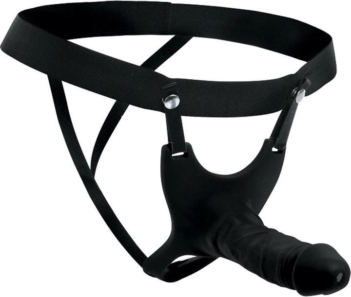 Bijoux Indiscrets Hohler StrapOnSilikondildo mit Gurtzeug