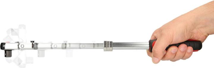 Image du produit KS Tools Cliquet réversible inclinable télescopique 1/4" SlimPOWER, 72 dents, longueur (1/4")