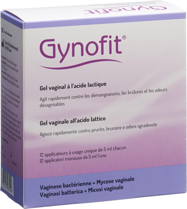 Image du produit Gynofit Gel vaginal à l'acide lactique (60 ml, Gel intime)