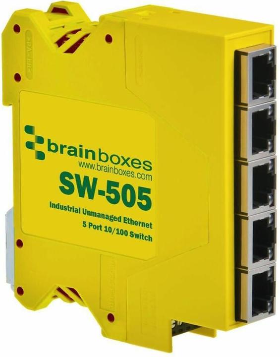 Produktbild Brainboxes Ethernet Switch 5 ports (5 Ports)