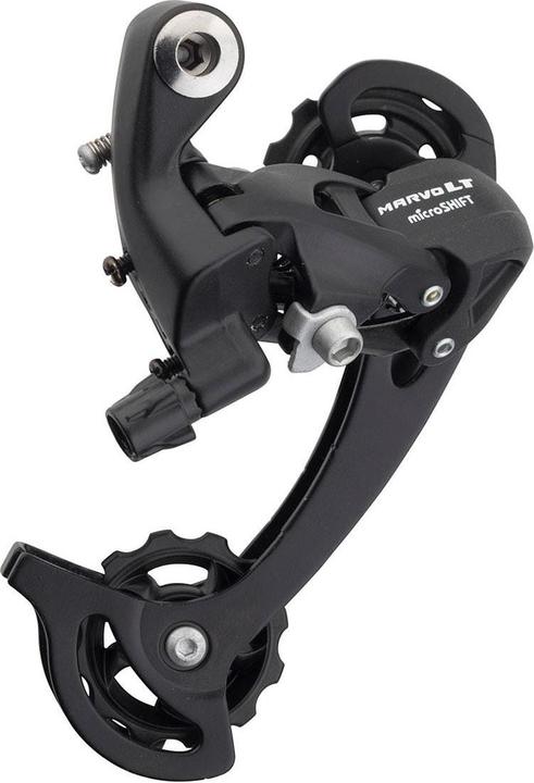Actual product image Micro Shift Microshift Marvo rear derailleur, 9th -row (2/3x9), compatible with Shimano, long pram, max. mode (9-speed)