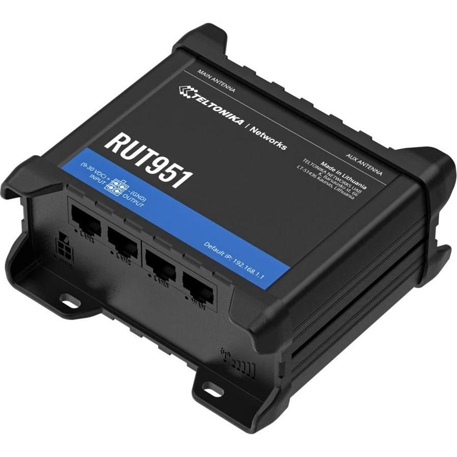 Teltonika NETWORKS RUT951 DUAL SIM 4G/LTE/3G/2G WiFi router eSIM version, Router