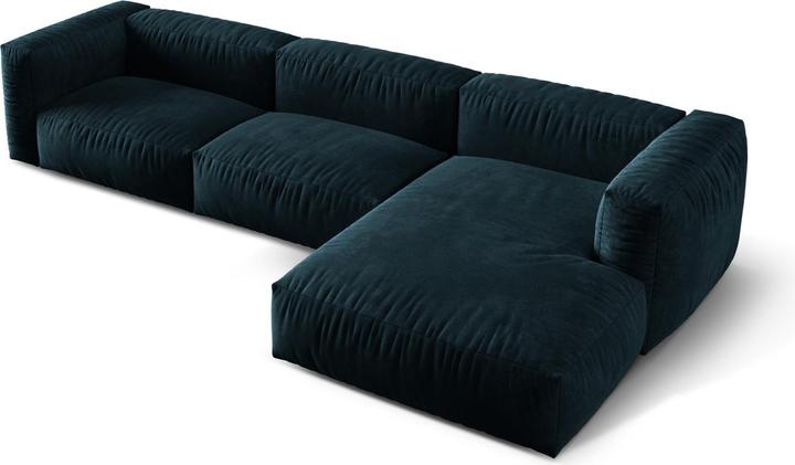 Image du produit Micadoni Canapé D'Angle Droit Modulaire, "Martina", 3 Places, 332x176x75 Fabriqué en Europe (Canapé d'angle)