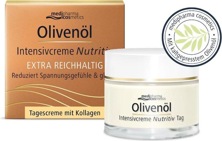 Actual product image Medipharma cosmetics Olive Oil Intensive Cream Nutritive Day Cream, 50 ml Cream (50 ml, Day cream)