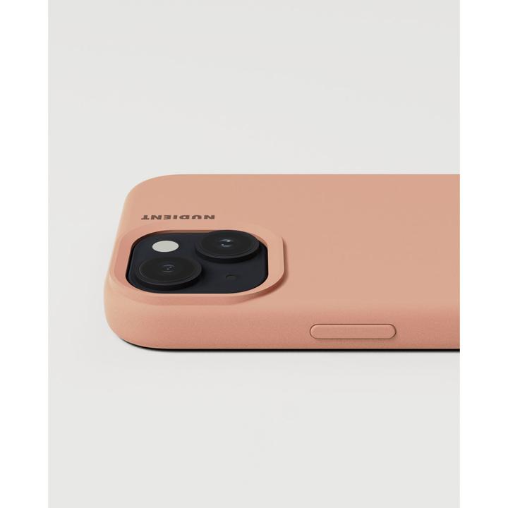 Productafbeelding Nudient Back Cover Base Hoesje iPhone 15 Perzik Oranje (Apple iPhone 15)