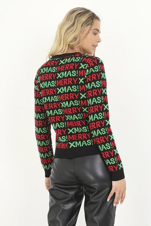 Immagine prodotto Brave Soul Maglione di Natale unisex adulto a righe (S)