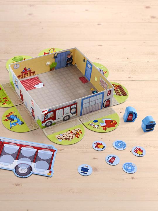 Image du produit Haba Mes premiers jeux - les pompiers (Allemand, Néerlandais, Anglais, Français, Espagnol, Italien)