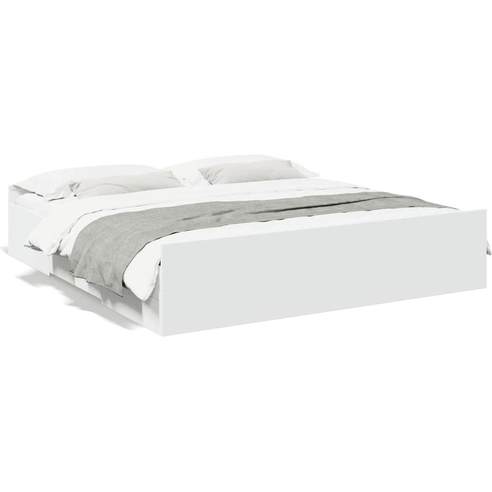 VidaXL, Bett, Bettgestell mit Schubladen (180 x 200 cm)