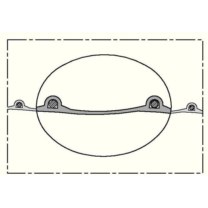 Thumbnail - Norres, Industriestaubsauger Zubehör, Absaug- und Gebläseschlauch PROTAPE PVC 371 Innen-Ø 200-203 mm Aussen-Ø 206,00 mm ...