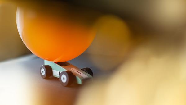 Actual product image Donkey Products Mintstar Balloon Car