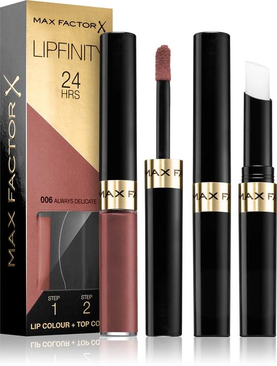 Image du produit Max Factor Lipfinity 24HRS (006 Toujours délicat)