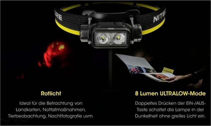 Actual product image Nitecore NU40 - 1000 lumen (1000 lm)