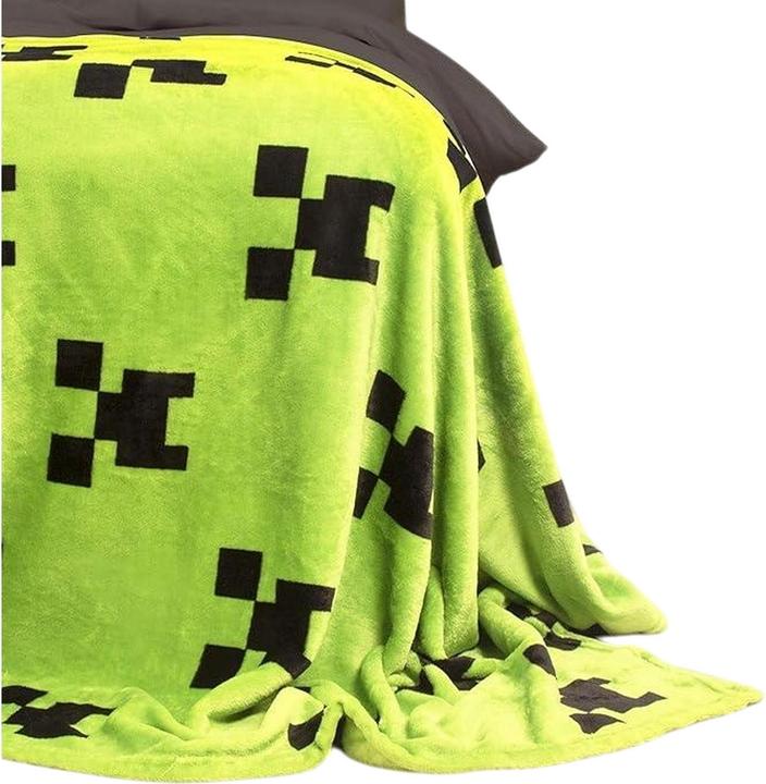 Image du produit Minecraft - Couverture motif Creeper (100 x 150 cm)