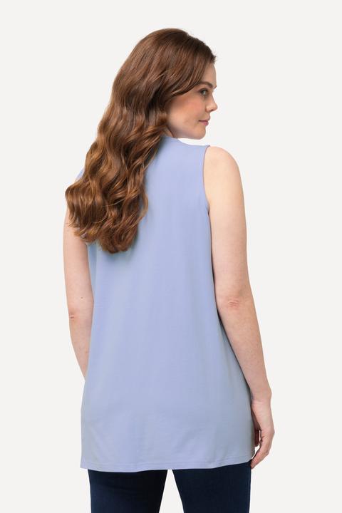 Produktbild Ulla Popken Longtop, Classic Fit, Carré-Ausschnitt, ärmellos (62)