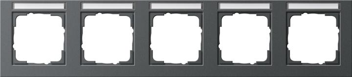 Actual product image Gira Cover frame 5f horizontal. BSF E2 109523