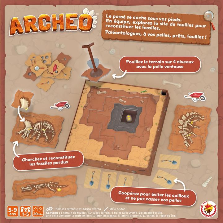 Immagine prodotto Gigamic Archeo (f) (Francese, 1 - 5 Giocatori)