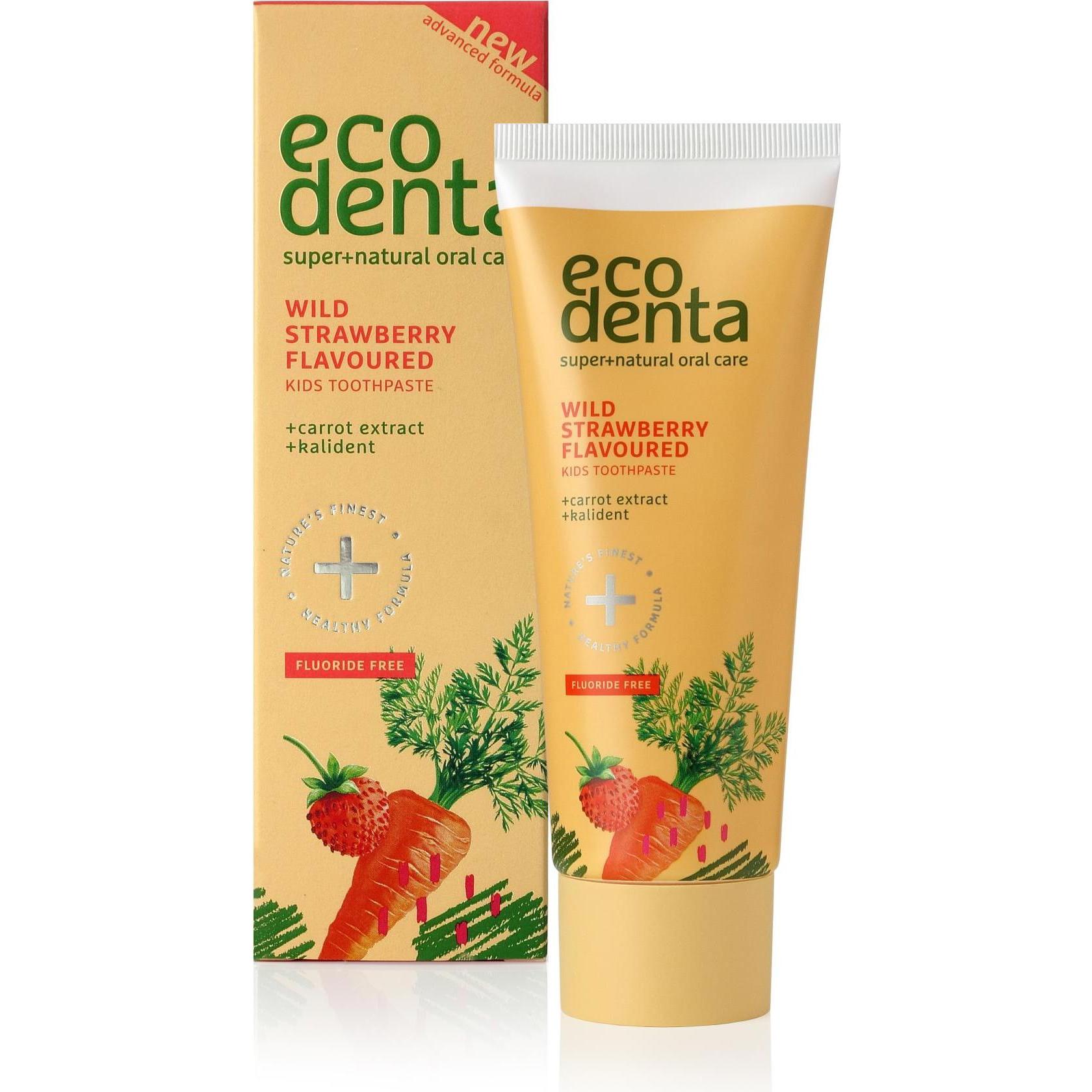 Ecodenta, Zahnpasta, Toothpaste Wild Strawberry Flavoured (75 ml)