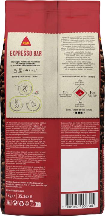 Image du produit Delta Cafés Bar Expresso (1000 g)