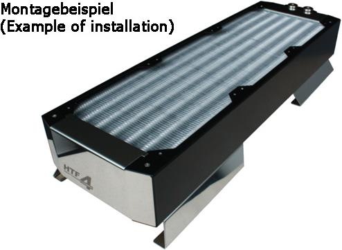 Produktbild Watercool Radiator Halterung Extern 140mm, (160 x 25 x 25mm )