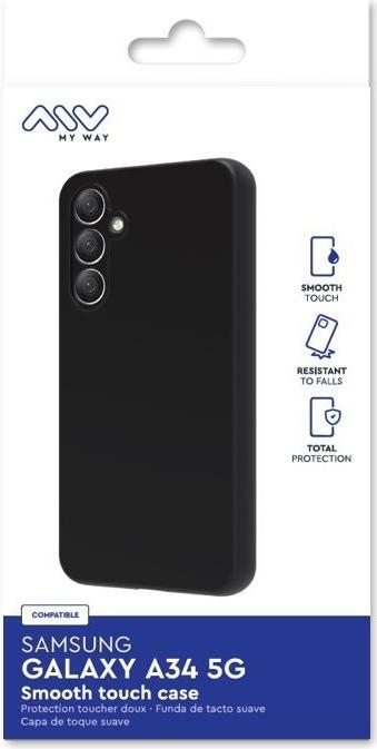 Actual product image My Way Cover for Samsung Galaxy A34 5G Smoothie Series (Samsung Galaxy A34 5G)