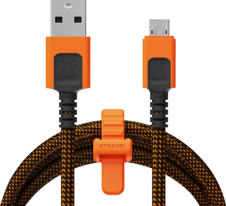 Xtorm USB-A -> microUSB 1.5m Xtreme cable orange black (1.50 m)