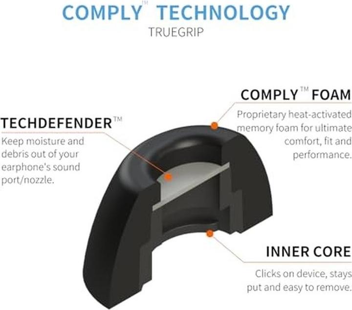 Immagine prodotto Comply TrueGrip Pro TWo-210-C grande