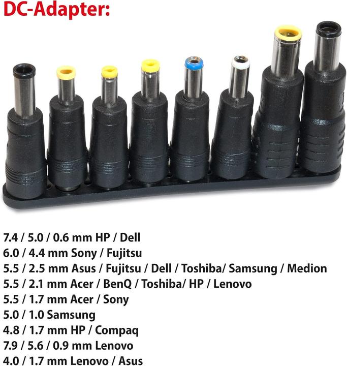 Produktbild FeinTech 60W PD Powerbank mit USB-C, DC-Anschluss und 10W drahtlosem Laden für Laptops, Tablets, Smartphones (60 W, 88 Wh)