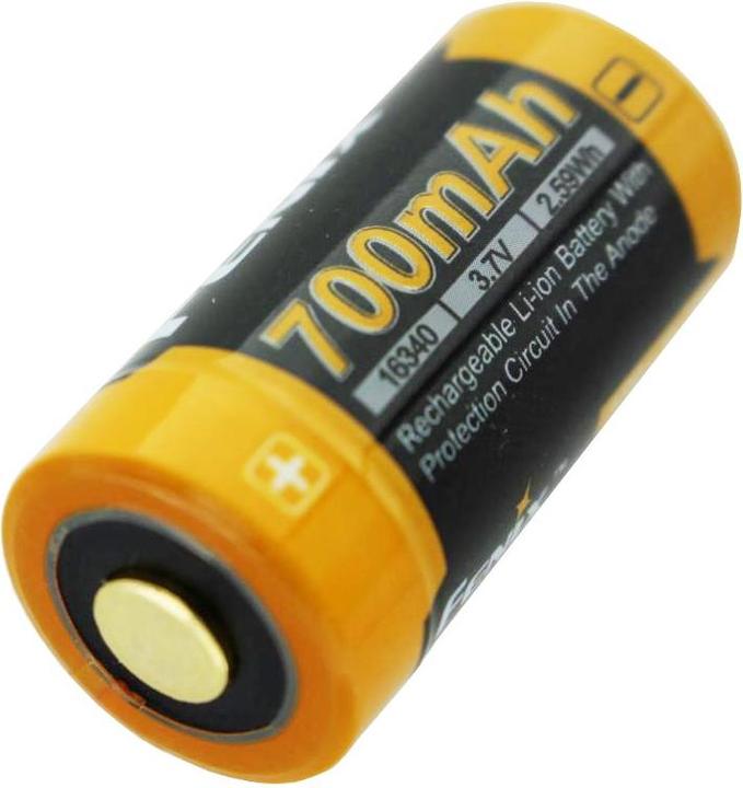 Immagine prodotto Fenix Batteria CR123 A 4 pezzi e caricatore rapido LCD (4 pz., CR123A, 760 mAh, Accumulatore di carica elettrica)