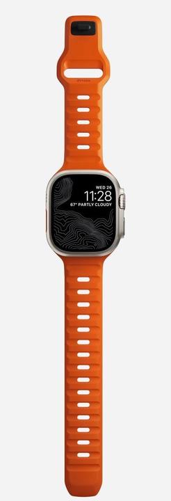 Actual product image Nomad Sport Band 42/44/45/49mm Ultra (49 mm, Fluoroelastomer, Aluminium)
