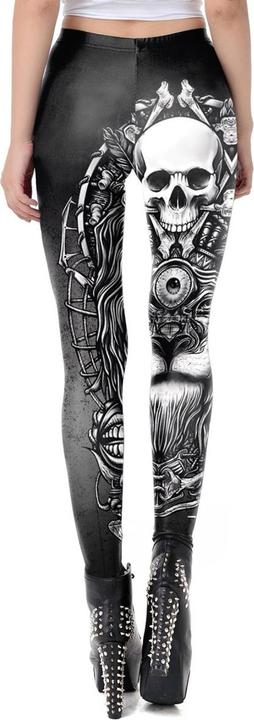 Actual product image Ocultica Leggings in black/white (M)