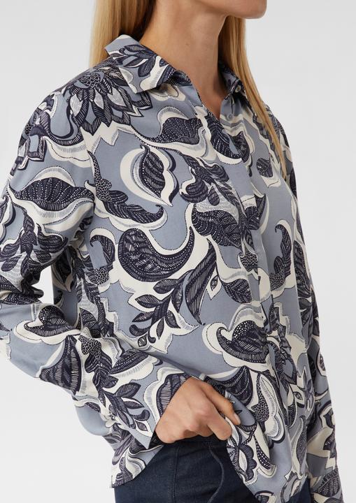 Immagine prodotto Comma Bluse Bluse mit All-over-Print und verdeckter Knopfleiste (40)