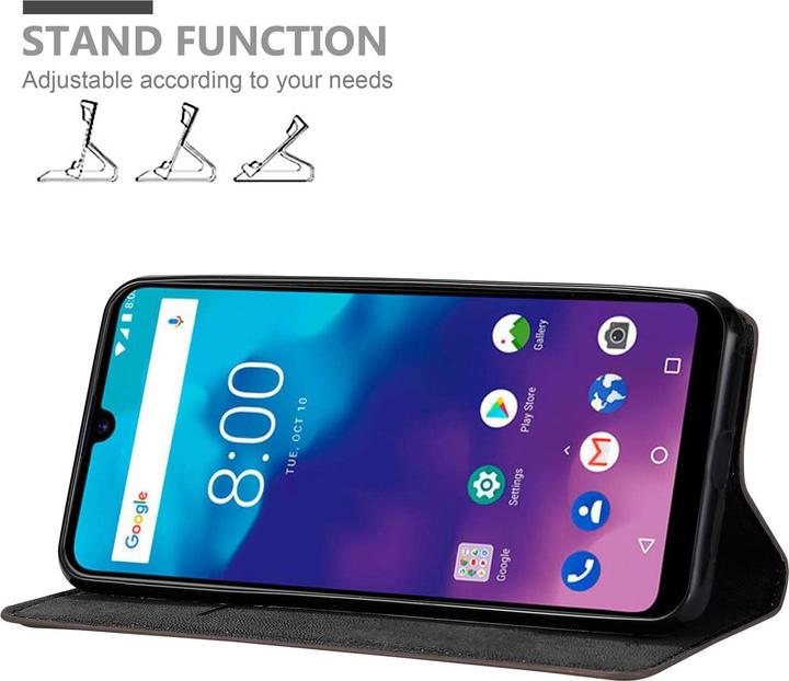 Actual product image Cadorabo Book Invisible Magnet Cover (ZTE Blade V10 Vita)