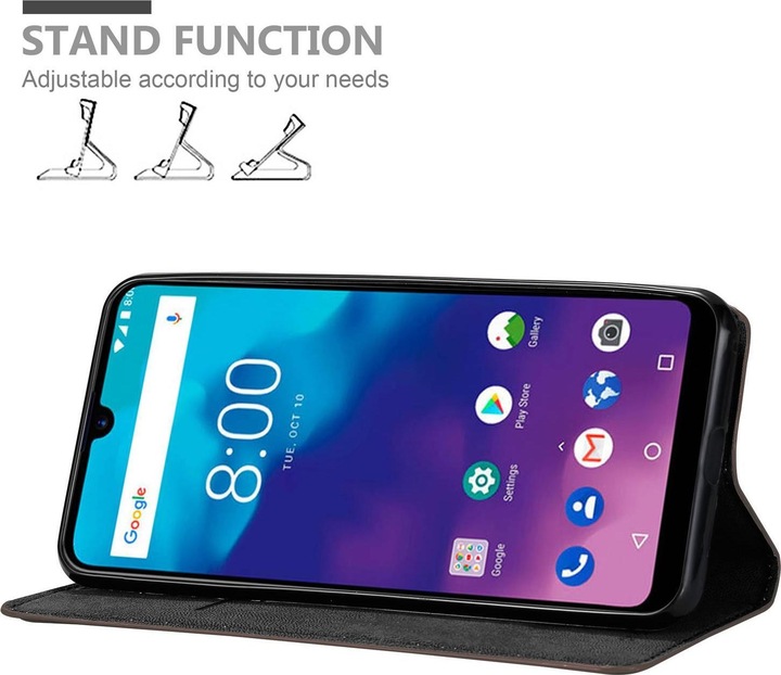 Actual product image Cadorabo Book Invisible Magnet Cover (ZTE Blade V10 Vita)