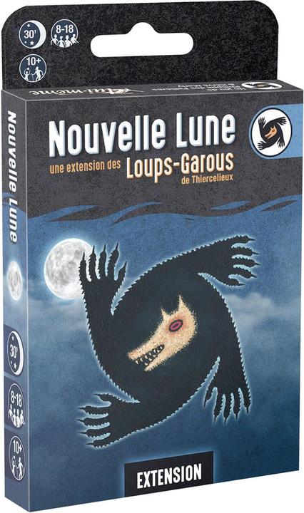 Immagine prodotto Asmodée Loups Garous Nouvelle Lune (Francese, 8 - 18 Giocatori)