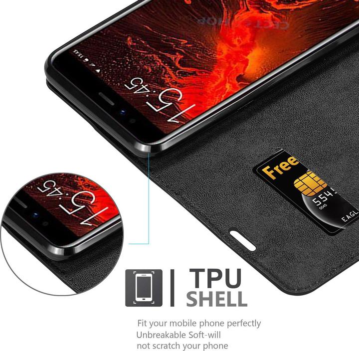 Produktbild Cadorabo Book Invisible Magnet Cover (Lenovo S5 (2018))