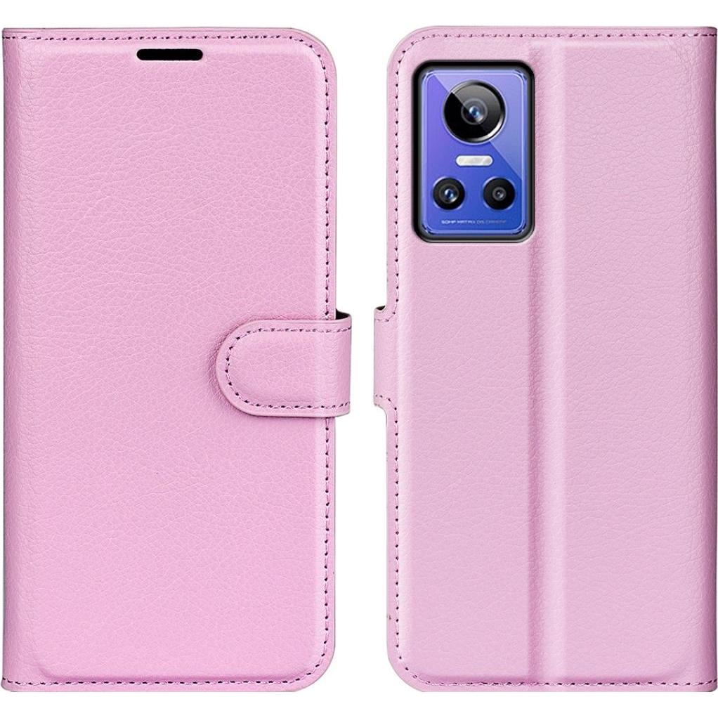 Screenguard Realme GT Neo 3 Leather Guard Lederhülle (Realme GT Neo 3), Smartphone Hülle, Rosa