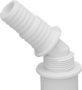 Actual product image Faluplast snake nipple 32mm, hvid PP