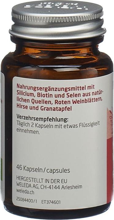 Image du produit Weleda NATURWEISHEIT Meine Haare Wimpern & Nägel (46 pièce(s), Capsules, 126 g)