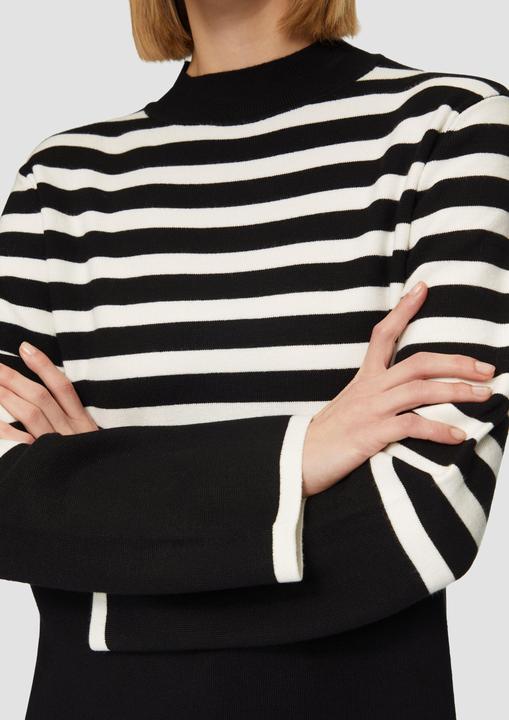 Immagine prodotto S.Oliver Strickpullover Gestreifter Strickpullover mit ausgestellten Ärmeln (40)