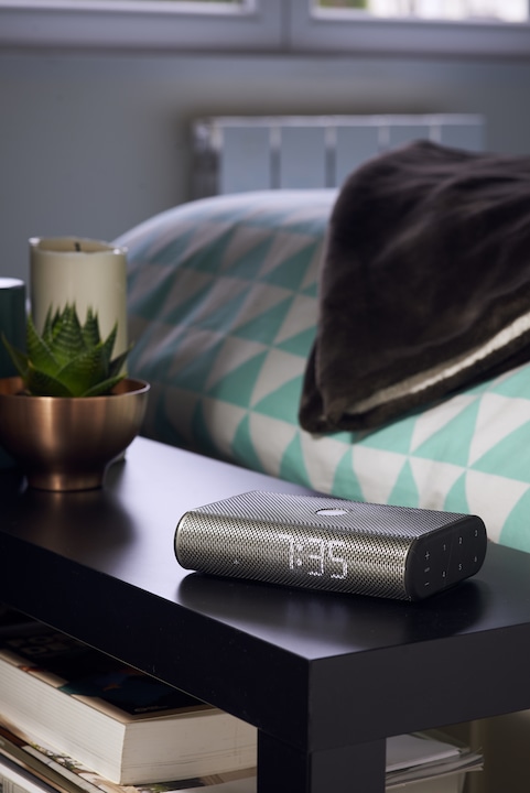 Actual product image Lexon Miami Time Radio