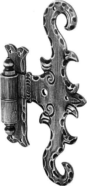 Actual product image Hager Zierbeschläge Door hinges