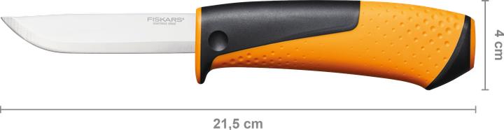 Immagine prodotto Fiskars Coltello multiuso con affilatore (21.50 cm)