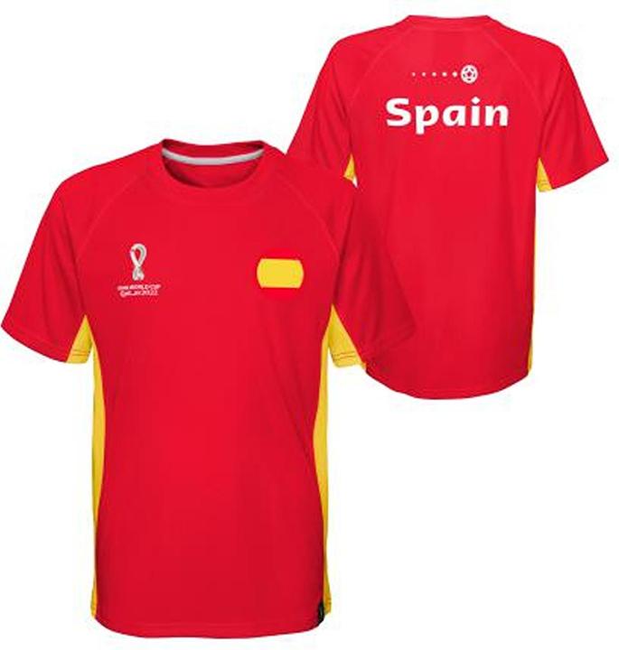 Image du produit Outerstuff Fifa Polyester Panelled Raglan Tee Spanien Mxxl (XXL)