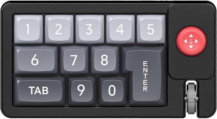 Actual product image PowerGuard K810 NumPad RGB Gaming Keypad & Joystick Cursor Wheel (DE)