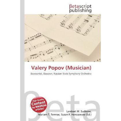 Thumbnail - Valery Popov (Musician), Fachbücher von Lambert M. Surhone, Miriam T. Timpledon, Susan F. Marseken