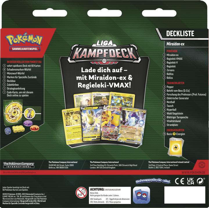 Produktbild Pokémon TCG Liga-Kampfdeck Deutsche Version (Deutsch, Deck)