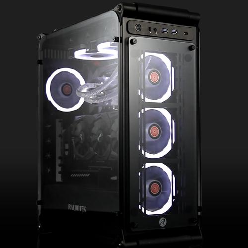 Produktbild Raijintek Iris 12 Rainbow A-RGB LED-Lüfter, 3er Set inkl. Controller (120 mm, 3 x)