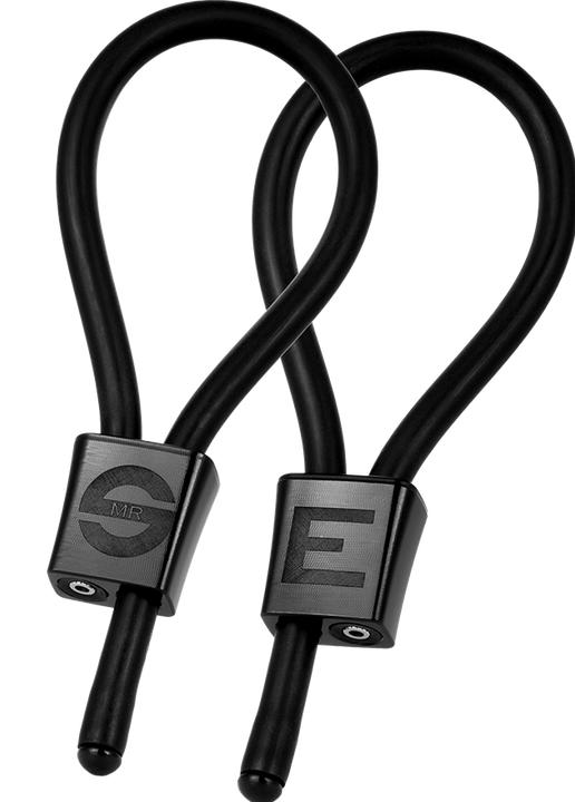 Image du produit ElectraStim - Prestige Electra Loops Verstellbare Cockringe Schwarz (6 cm)