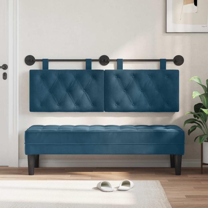 Actual product image vidaXL Modernes Kopfteil (130 x 7 x 7 cm)