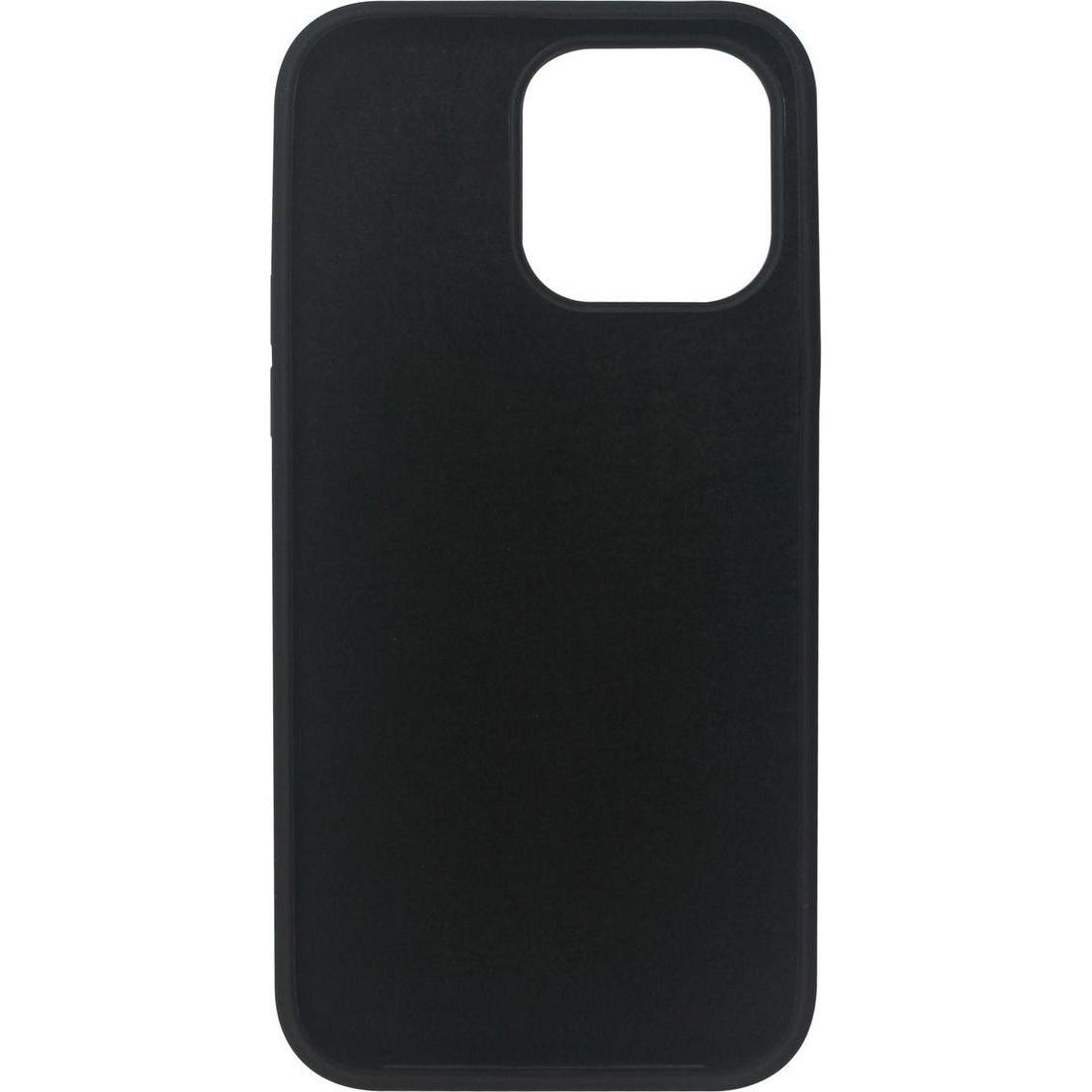 eSTUFF iPhone 14 Pro Max Silicone (Apple iPhone 14 Pro Max), Smartphone Hülle, Schwarz